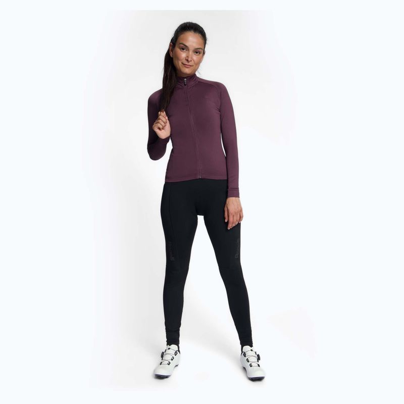 Women's cycling longsleeve Rogelli Essential II eggplant 2