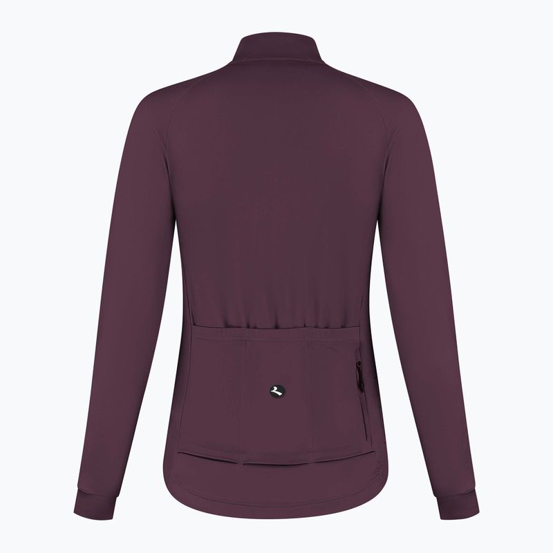 Women's cycling longsleeve Rogelli Essential II eggplant 8