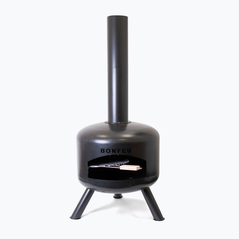 Outdoor fireplace BonFeu BonGiro black 4