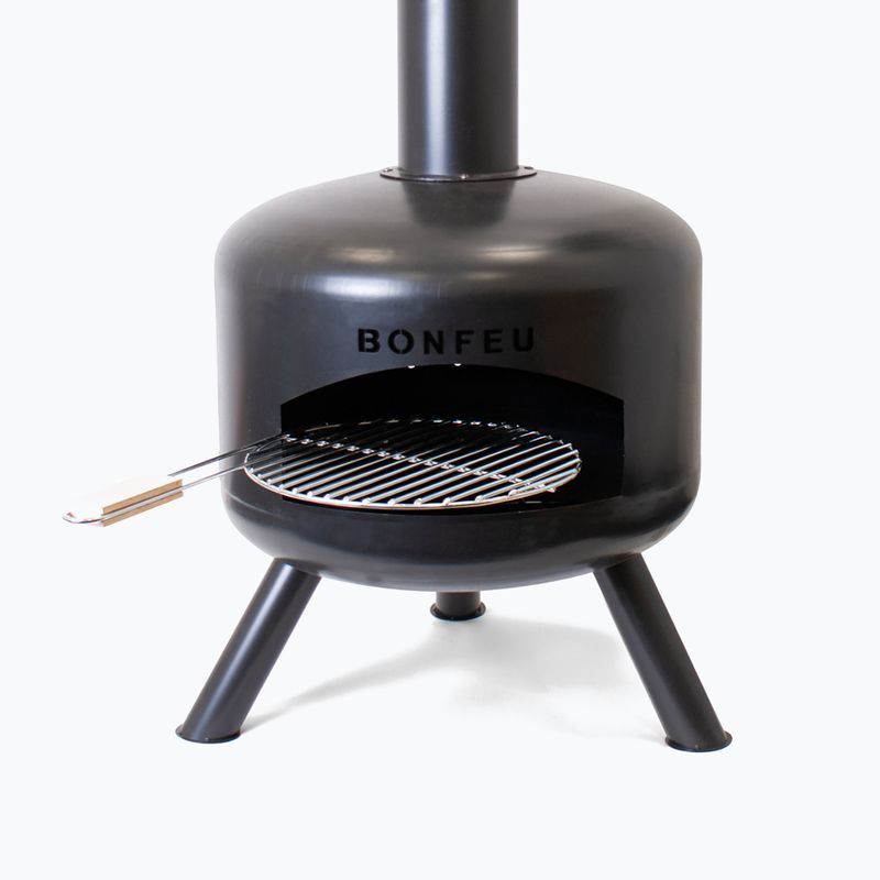 Outdoor fireplace BonFeu BonGiro black 5