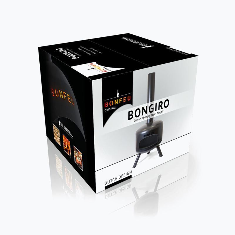 Outdoor fireplace BonFeu BonGiro black 6