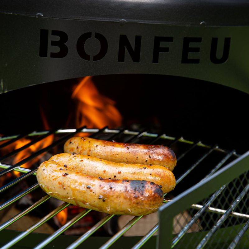 Outdoor fireplace BonFeu BonGiro black 12