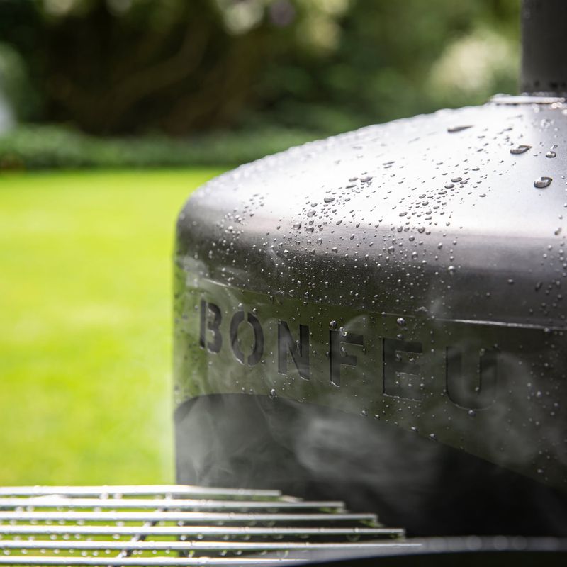 Outdoor fireplace BonFeu BonGiro black 13