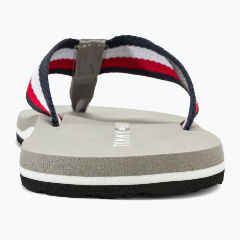 Men's Tommy Hilfiger Corporate Beach Sandal antique silver 6