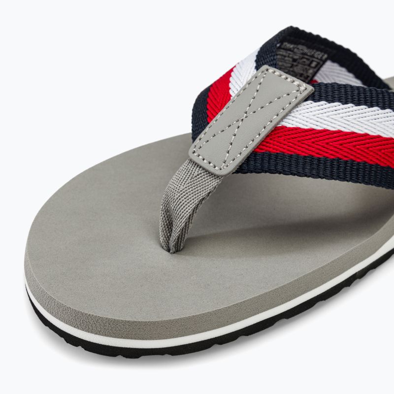 Men's Tommy Hilfiger Corporate Beach Sandal antique silver 7