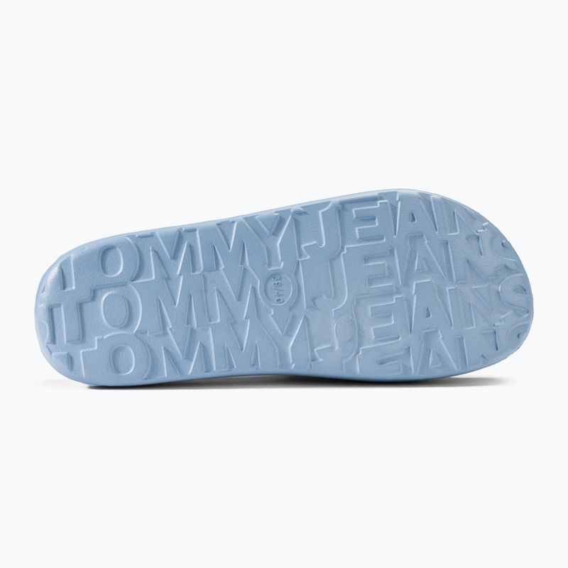 Tommy Jeans women's Chunky Flatform Slide slides westside blue 4