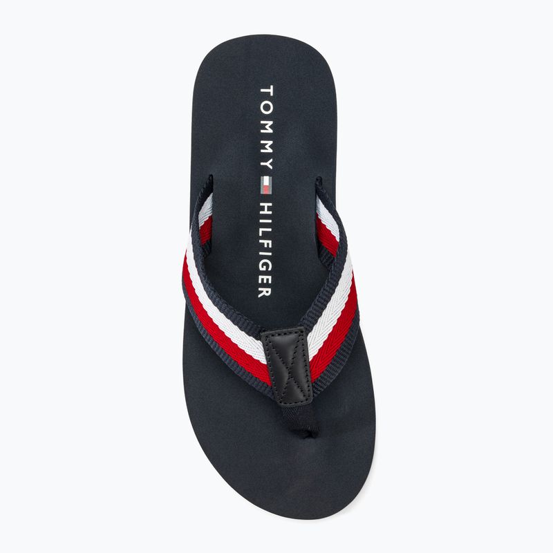 Men's Tommy Hilfiger Corporate Beach Sandal desert sky 5