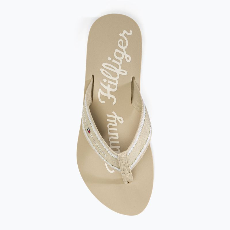 Women's Tommy Hilfiger Im Graphic Beach Sandal classic beige 5