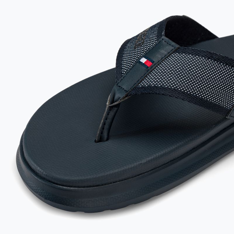 Men's Tommy Hilfiger Comfort Toe Post Beach Sandal desert sky 7