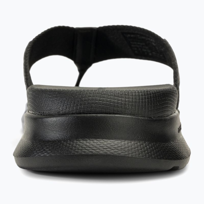 Men's Tommy Hilfiger Comfort Toe Post Beach Sandal black 6