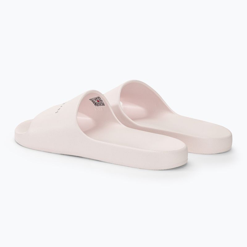 Tommy Jeans Women's Printed Pu Pool Slide ecru 3