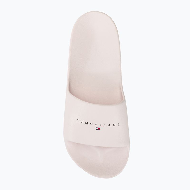 Tommy Jeans Women's Printed Pu Pool Slide ecru 6