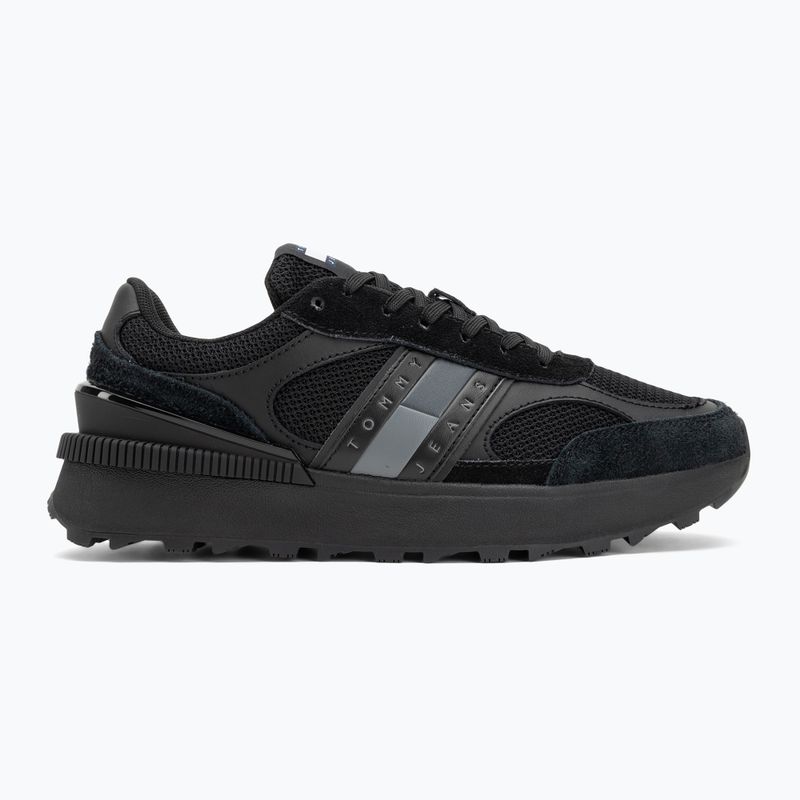 Tommy Jeans men's shoes TJM Technical Runner Ess black 2