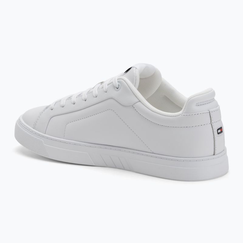 Tommy Hilfiger men's shoes Icon Court Lth Flag Ess white 3