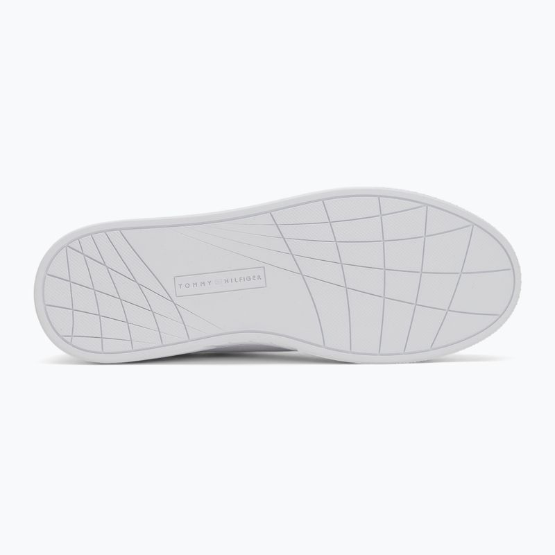 Tommy Hilfiger men's shoes Icon Court Lth Flag Ess white 4