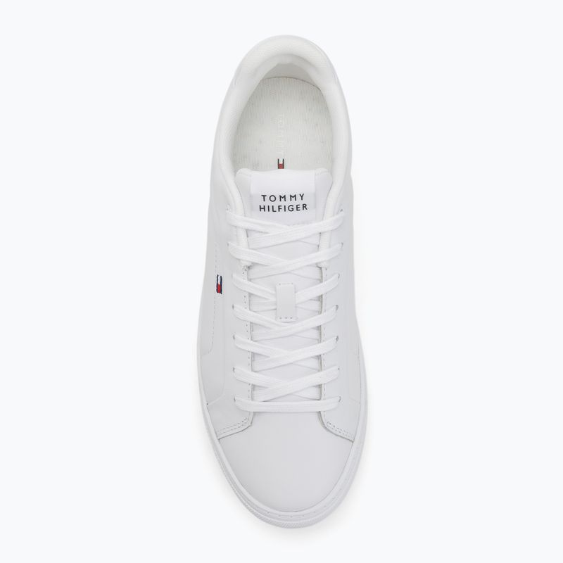 Tommy Hilfiger men's shoes Icon Court Lth Flag Ess white 5