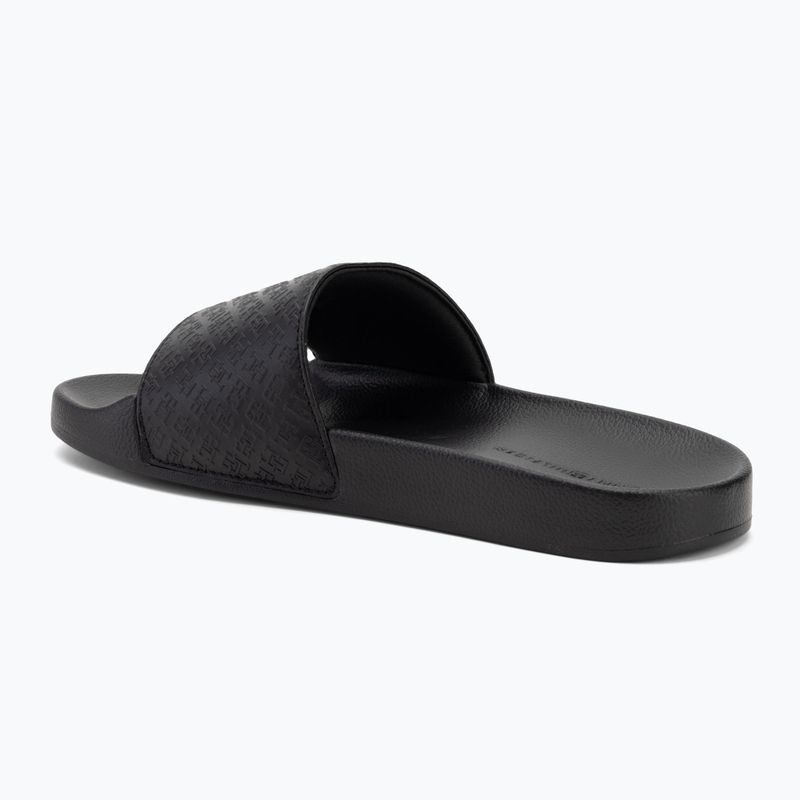 Tommy Hilfiger women's Monogram Poolside slides black 3