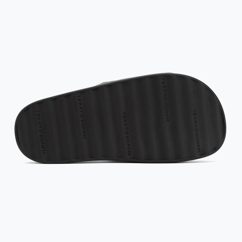 Tommy Hilfiger women's slides Platform Monogram Poolslide black 4