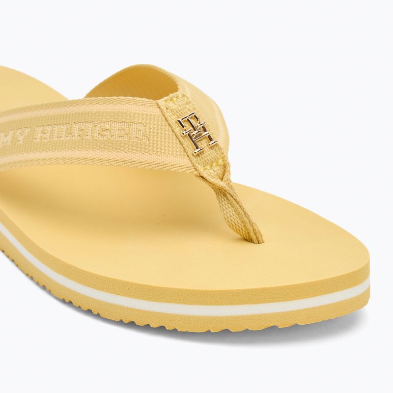 Tommy Hilfiger Women's Webbing Beach Sandal meringue flip flops 7