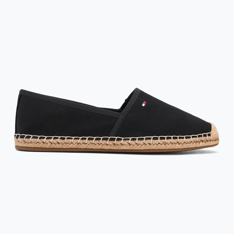Tommy Hilfiger women's shoes Flag Canvas black 2