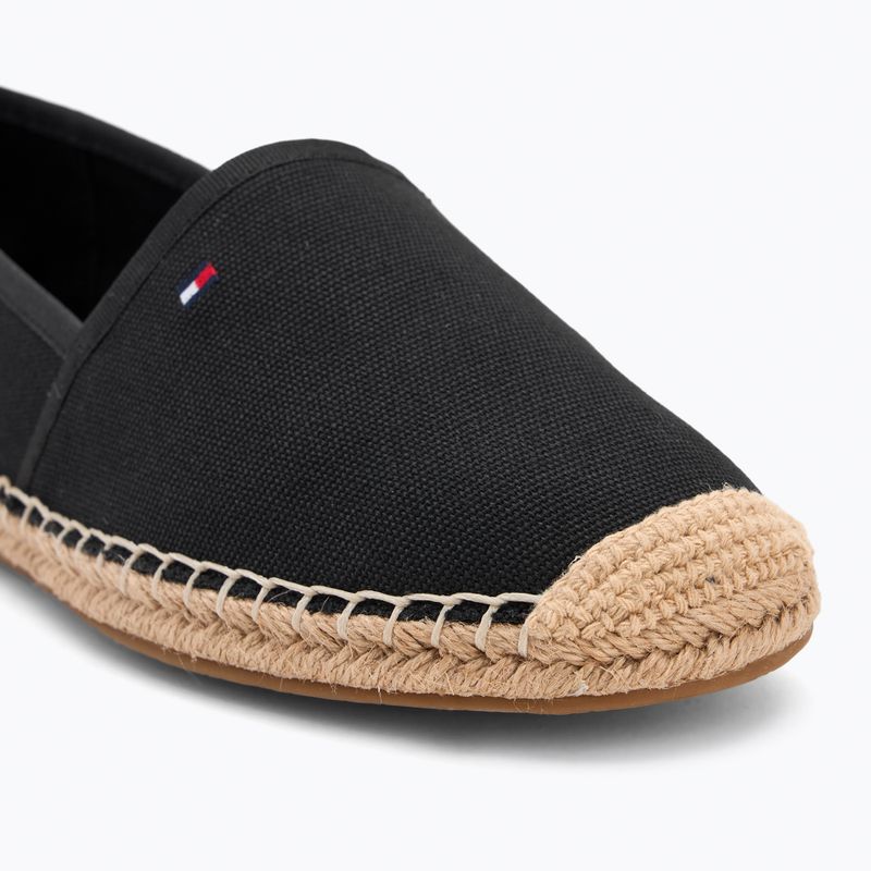 Tommy Hilfiger women's shoes Flag Canvas black 7