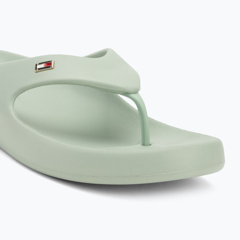 Tommy Hilfiger women's Comfort Beach Sandal flora flip flops 7