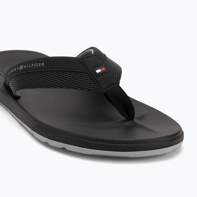 Men's Tommy Hilfiger Molded Beach Sandal black 7
