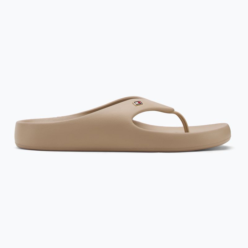 Tommy Hilfiger women's Comfort Beach Sandal flip flops horseradish 2