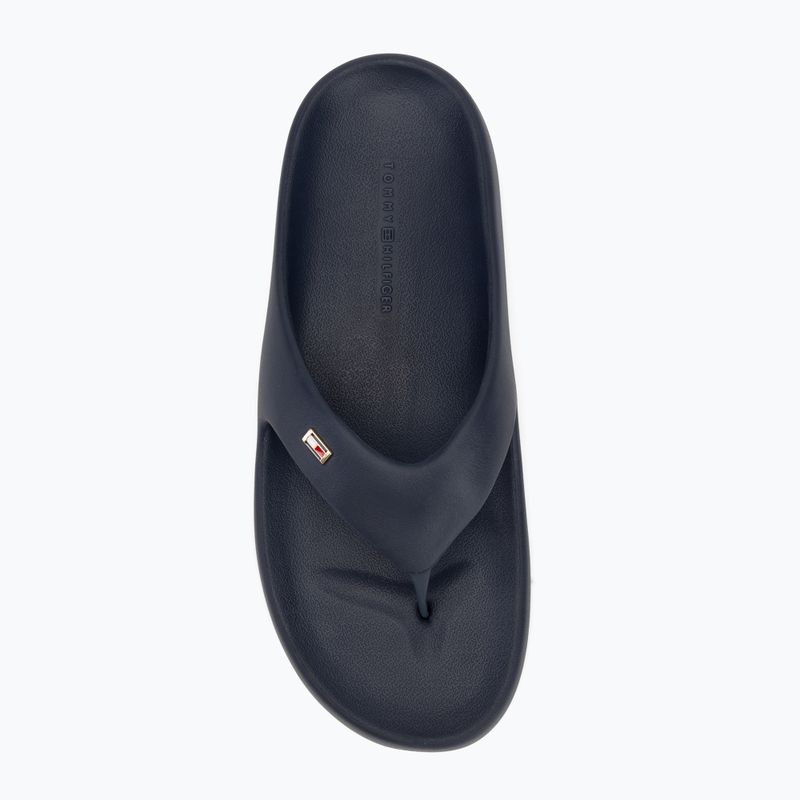 Tommy Hilfiger Comfort Beach Sandal women's flip flops space blue 5