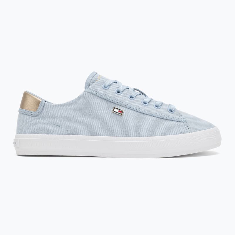 Tommy Hilfiger women's trainers Vulc Canvas Lace Up breezy blue 2
