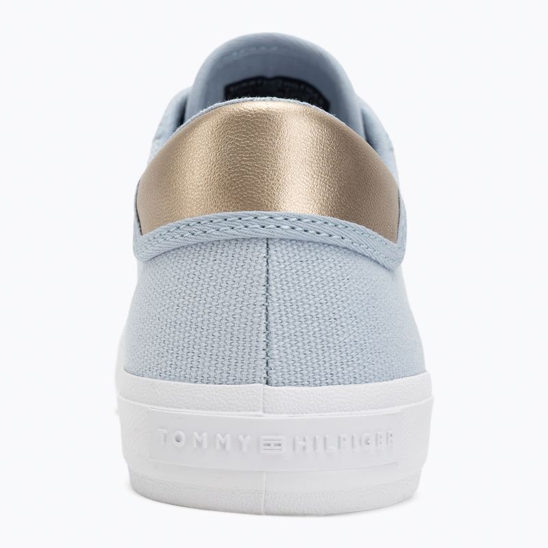 Tommy Hilfiger women's trainers Vulc Canvas Lace Up breezy blue 6