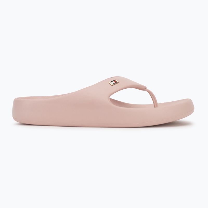 Tommy Hilfiger women's Comfort Beach Sandal foggy pink flip flops 2