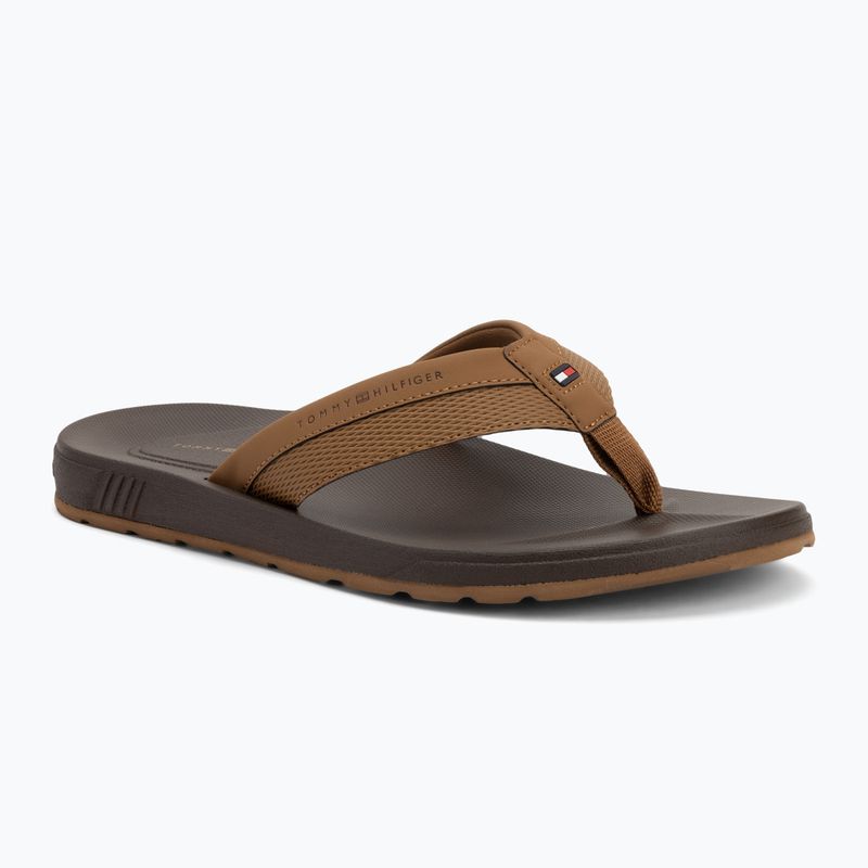Men's Tommy Hilfiger Molded Beach Sandal desert khaki flip flops