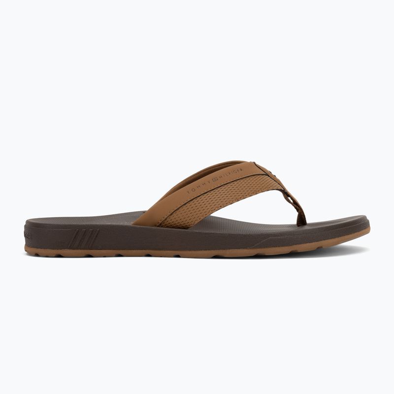 Men's Tommy Hilfiger Molded Beach Sandal desert khaki flip flops 2