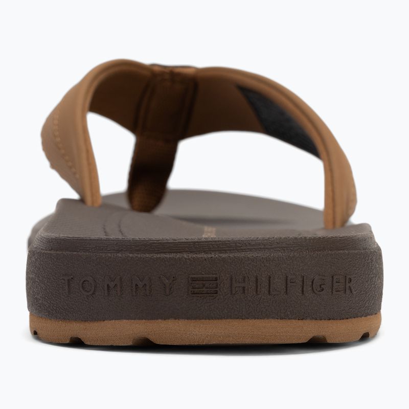 Men's Tommy Hilfiger Molded Beach Sandal desert khaki flip flops 6