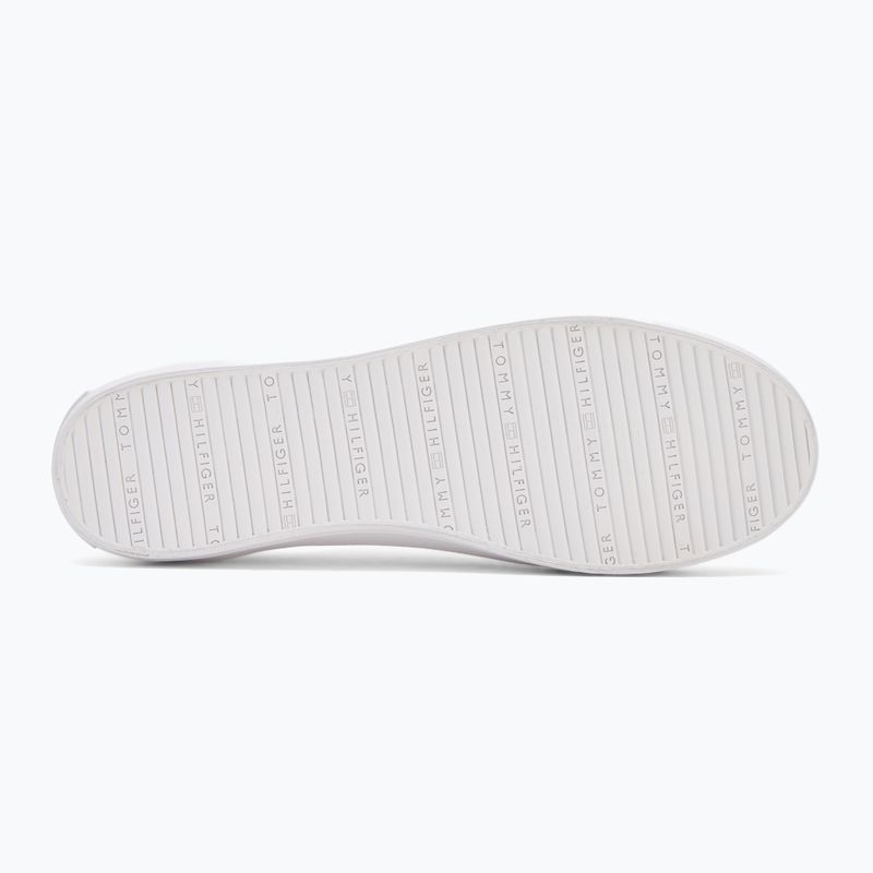 Tommy Hilfiger women's trainers Vulc Canvas Lace Up white 4