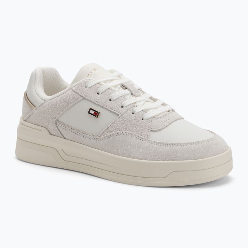 Tommy Hilfiger Essential Basket ecru women's shoes
