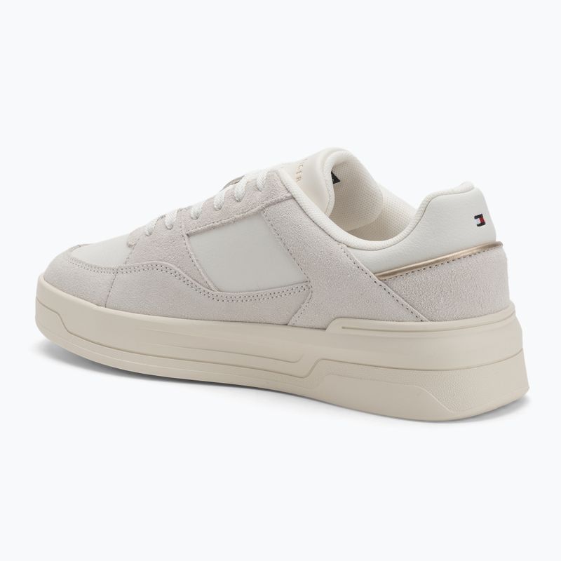 Tommy Hilfiger Essential Basket ecru women's shoes 3