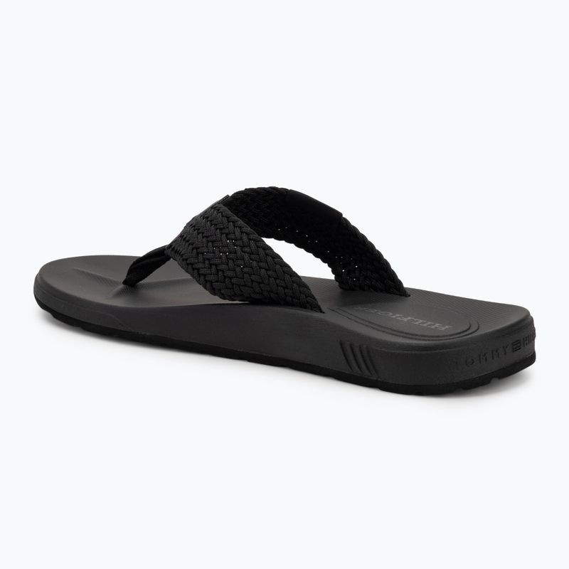 Men's Tommy Hilfiger Molded Web Beach Sandal black 3