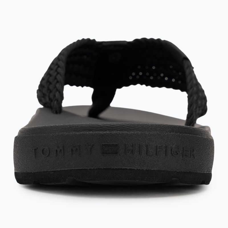 Men's Tommy Hilfiger Molded Web Beach Sandal black 6