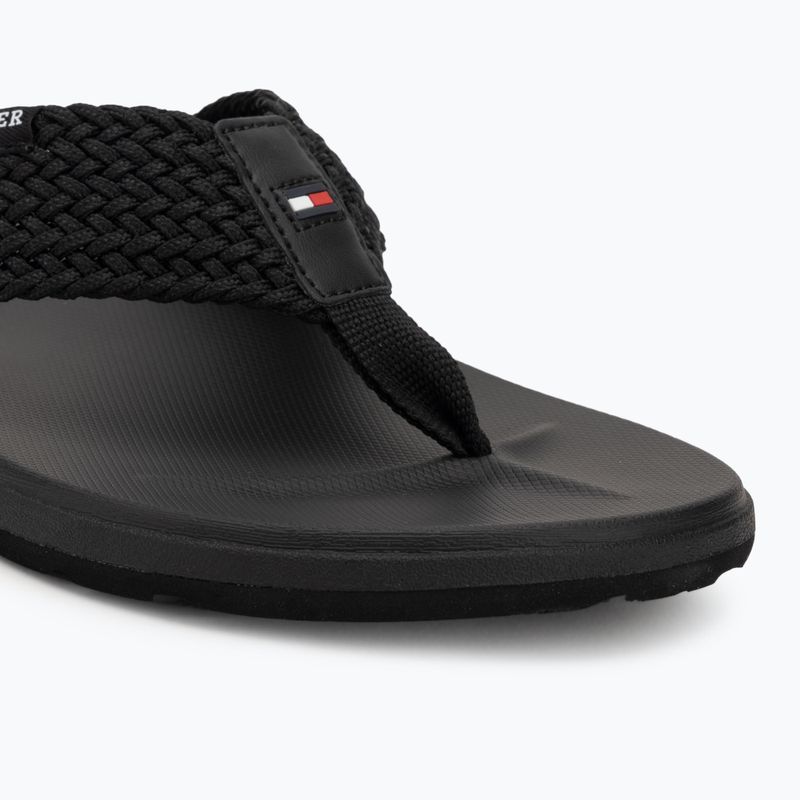 Men's Tommy Hilfiger Molded Web Beach Sandal black 7