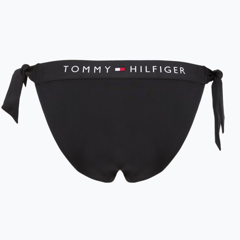 Tommy Hilfiger Side Tie Cheeky swimsuit bottom black 2