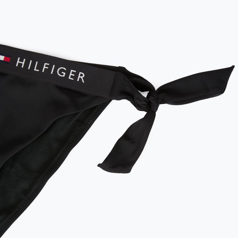 Tommy Hilfiger Side Tie Cheeky swimsuit bottom black 3