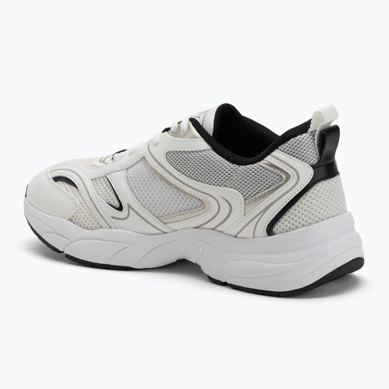 Calvin Klein women's shoes YW0YW01807 Retro Tennis Mesh Ml bright white/black 3