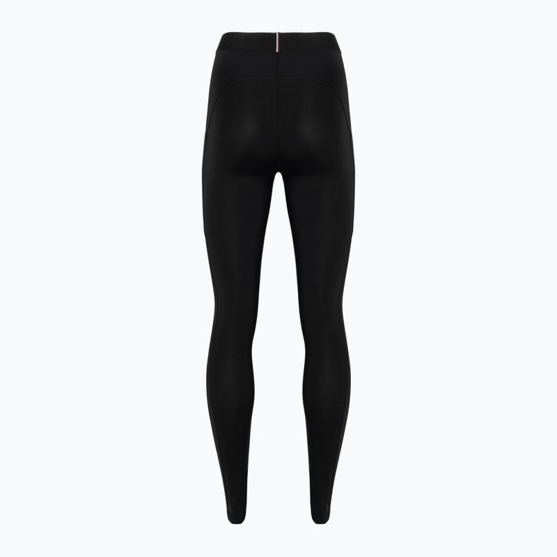 Women's training leggings Tommy Hilfiger Hw Branded Tape Full Length black 6