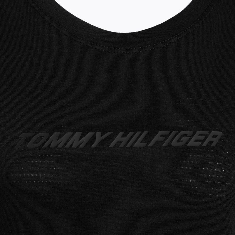 Tommy Hilfiger Performance Mesh Tee black women's training t-shirt 7