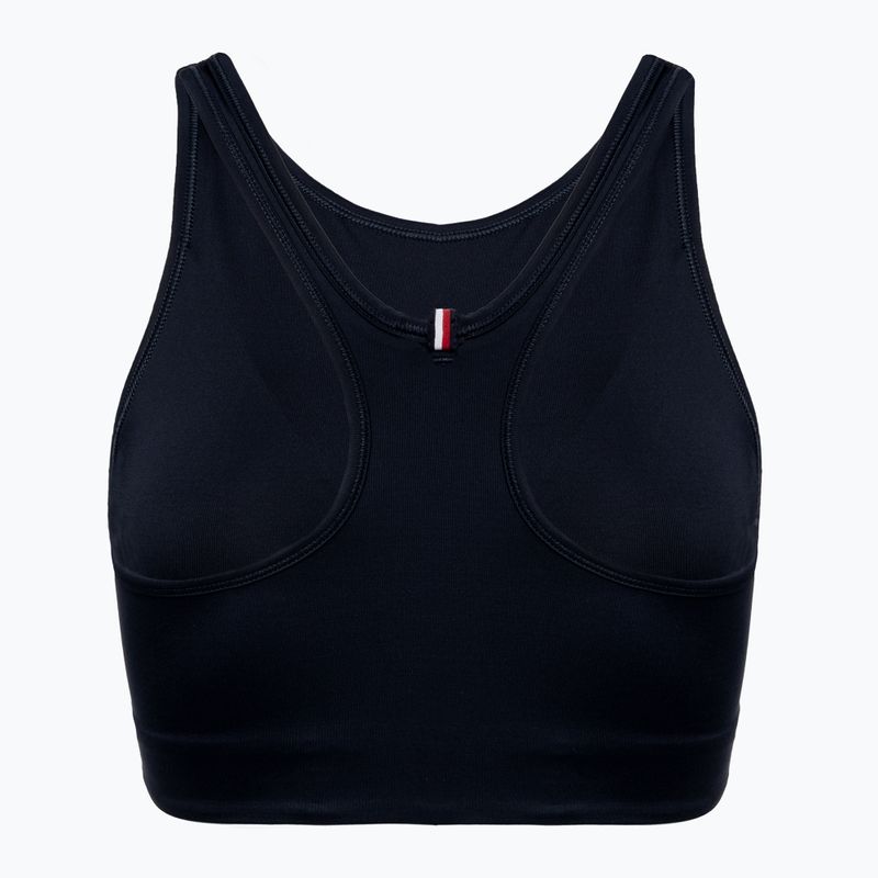 Tommy Hilfiger Mid Intensity Rwb Colour-Block blue fitness bra 6