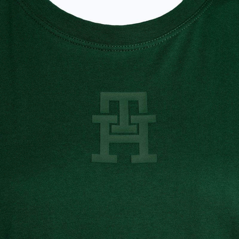 Tommy Hilfiger women's training shirt Regular Th Monogram green 7