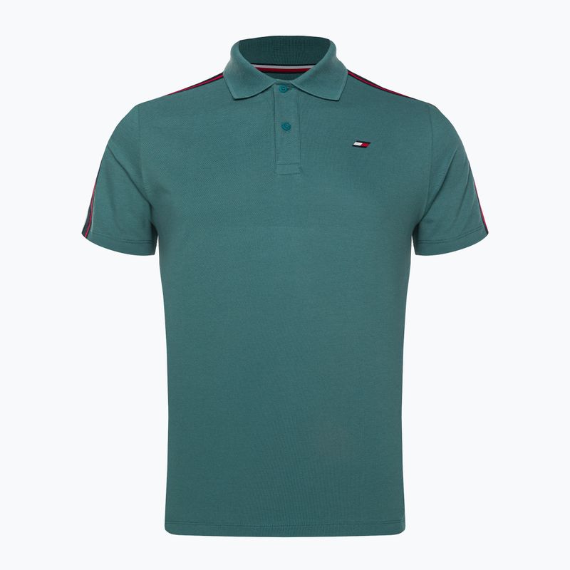 Tommy Hilfiger men's training shirt Textured Tape Polo green 5