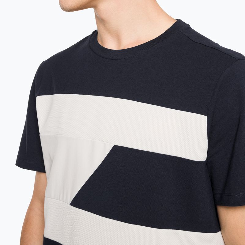 Tommy Hilfiger men's training shirt Colorblocked Mix Media S/S blue 4